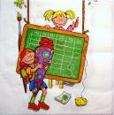 021 School - 3-ply (weiß) - ti-flair